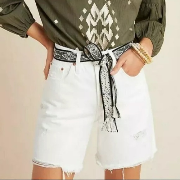 NWT Levi's 501 Ultra High-Rise Bermuda Shorts - Picture 1 of 8